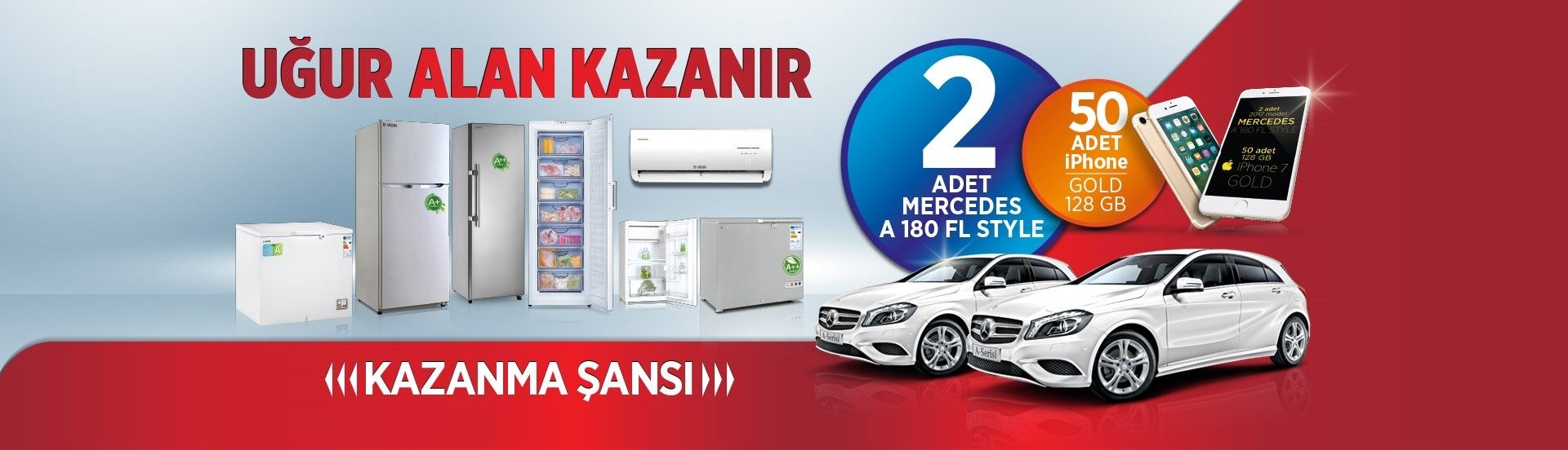 Uğur dondurucu 2017 mercedes çekiliş kampanyası